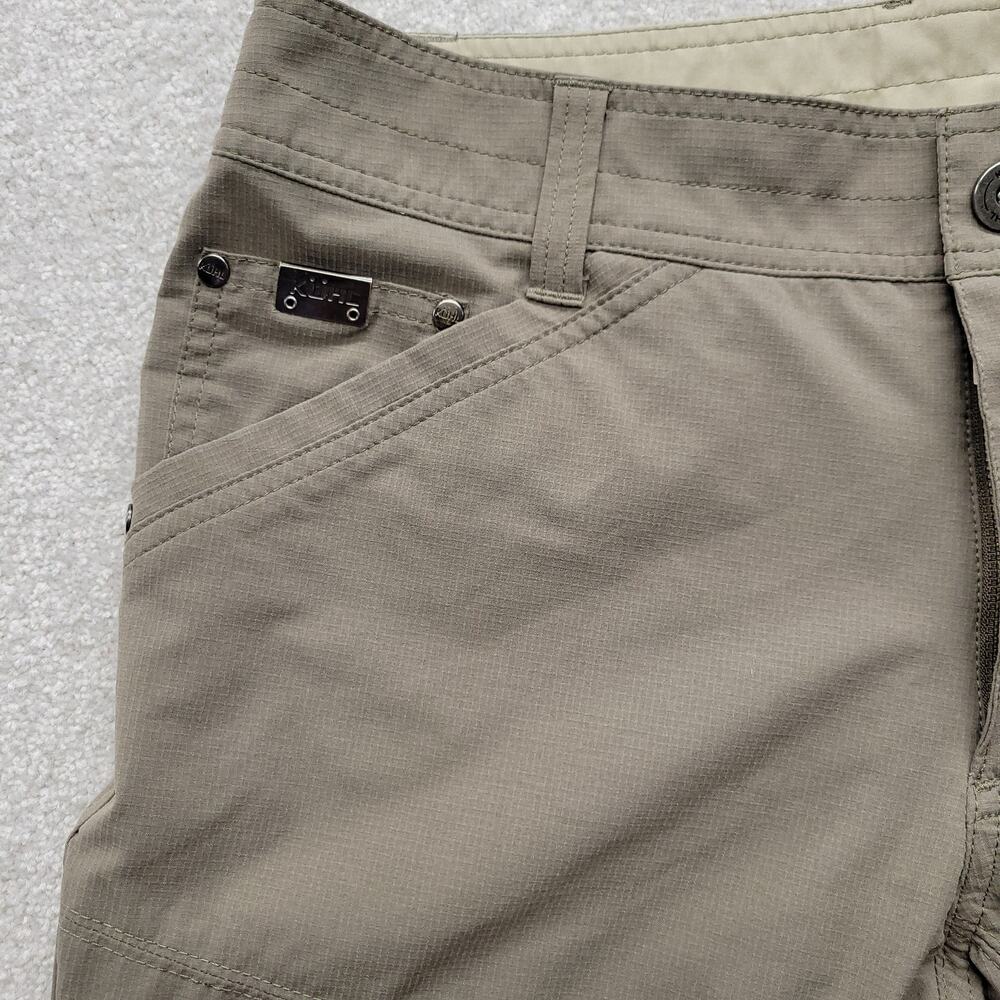Kuhl Hiking Pants Mens 32x34 Gray Ripstop Outdoor Trail Hiking Stretch - Picture 9 of 10